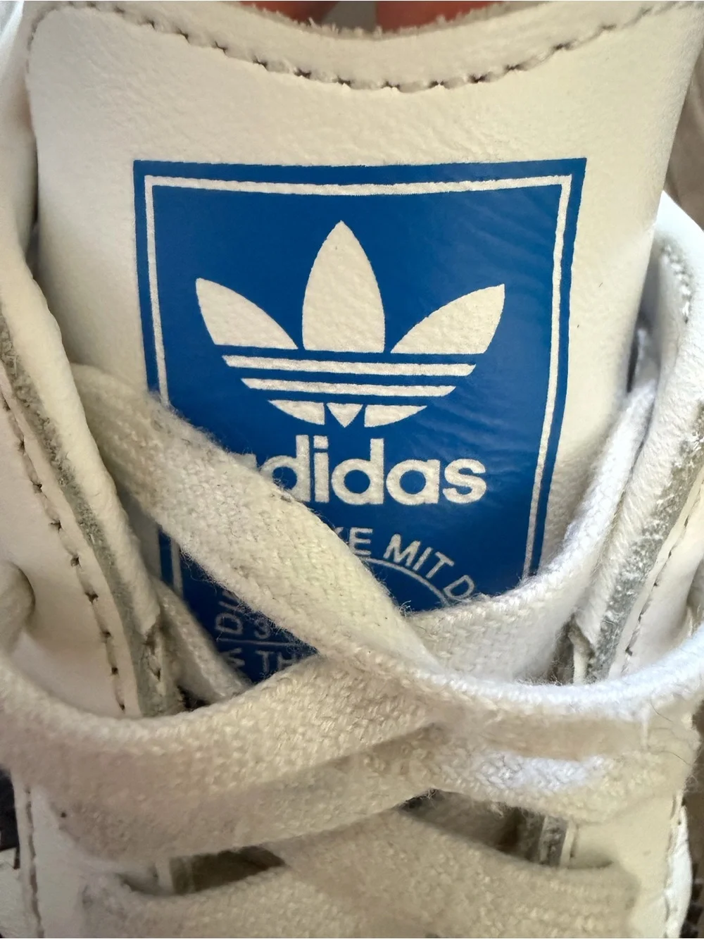 Adidas Samba OG White Sneakers Leather Shoes Stripes Gum Sole Suede Overlay 8